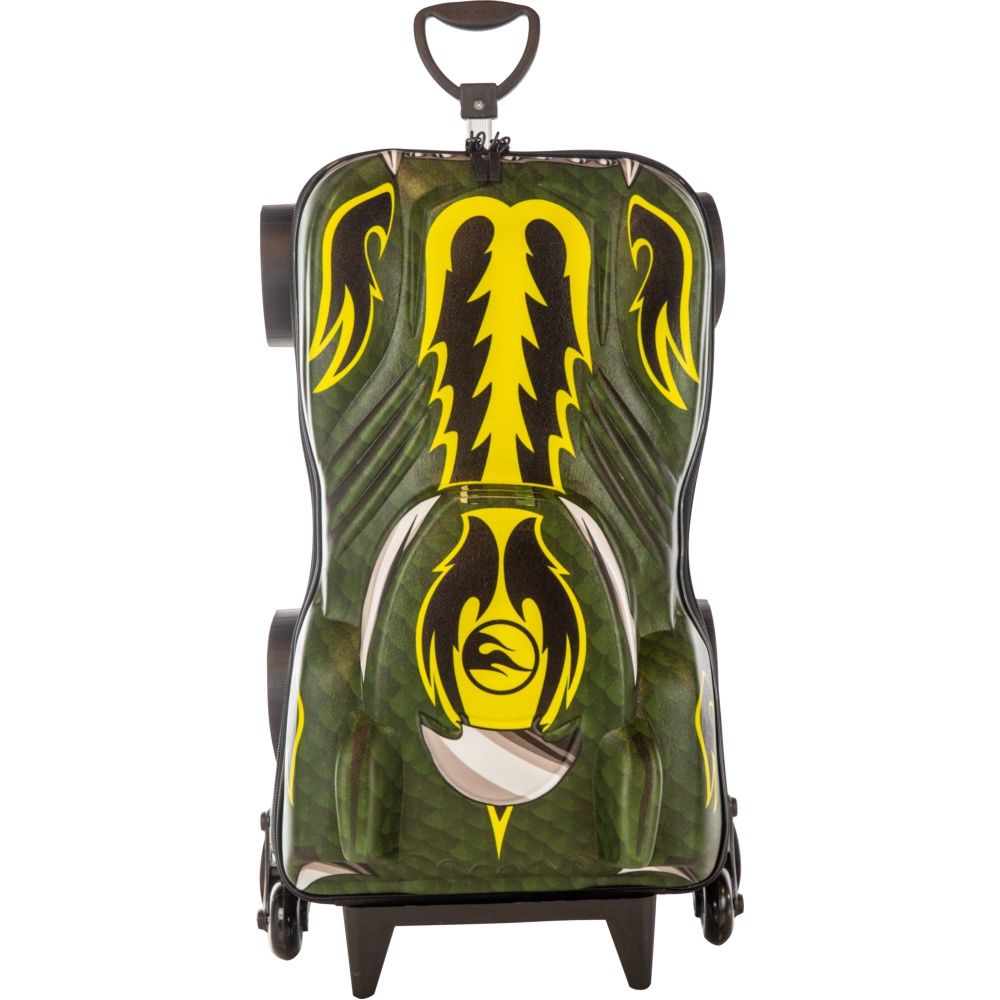 Mochila de Rodinhas Mochilete 3D com Rodinha Tripla Hot Wheels How Lin Heat Maxtoy Diplomata