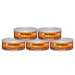 Ração Úmida Pet Delícia Gatos Frango com Mamão 110g