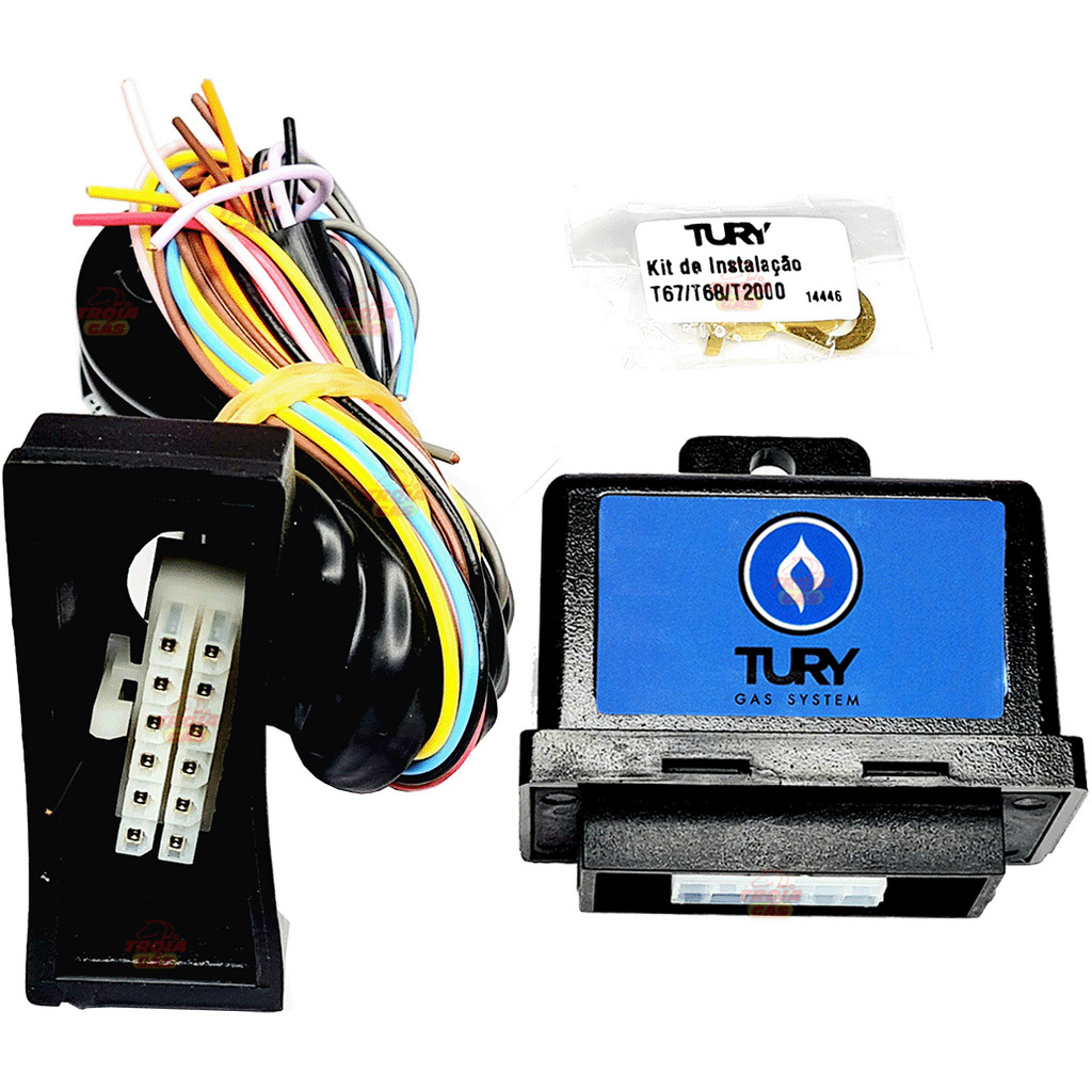 Simulador Flex para 1 ou 2 Sondas GNV TURY GAS T68