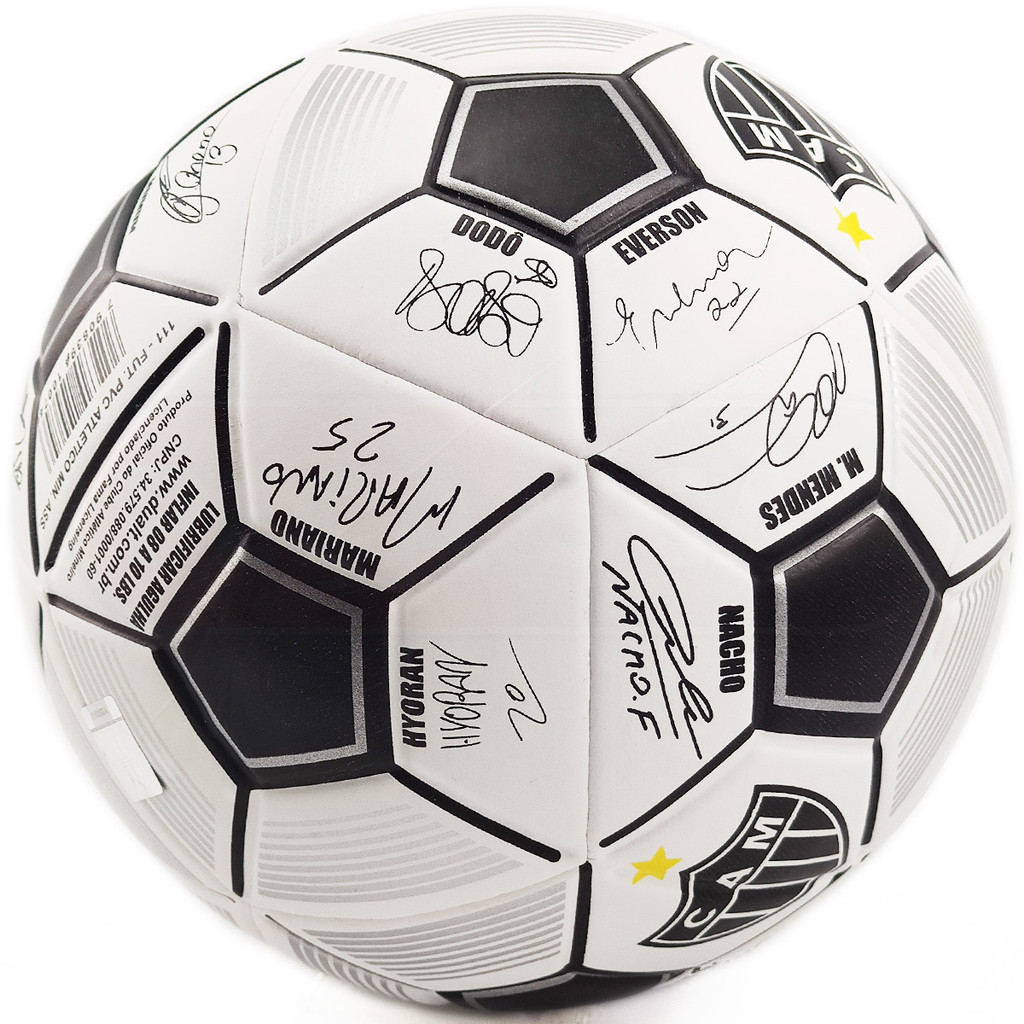 Bola De Futebol Para Campo, Society Oficial Atlético Mineiro Número 5 em Oferta na Shopee