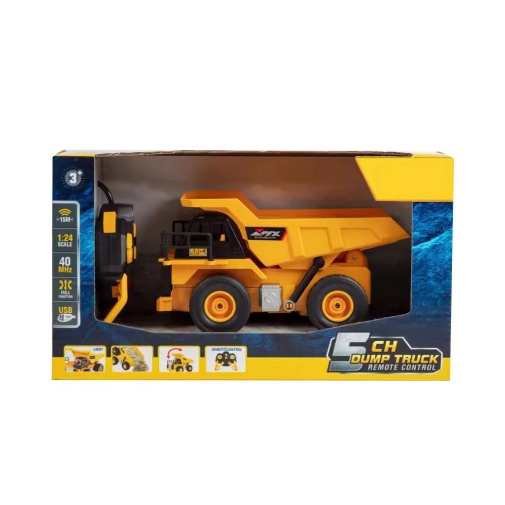 Brinquedo Infantil Carro de Construção Caminhão Caçamba c/ Controle Remoto Multikids BR2311