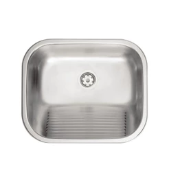 Tanque de Encaixe Tramontina 34 Litros - 50x40x22,5cm Aço Inox Acetinado com Válvula
