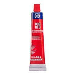 Silicone Acético Formador de Juntas 80A Red Car80 50g