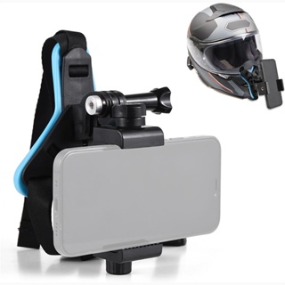 Capacete Câmera Do Telefone Móvel Go Pro Suporte É Adequado Para Ciclismo E Esqui em Oferta na Shopee