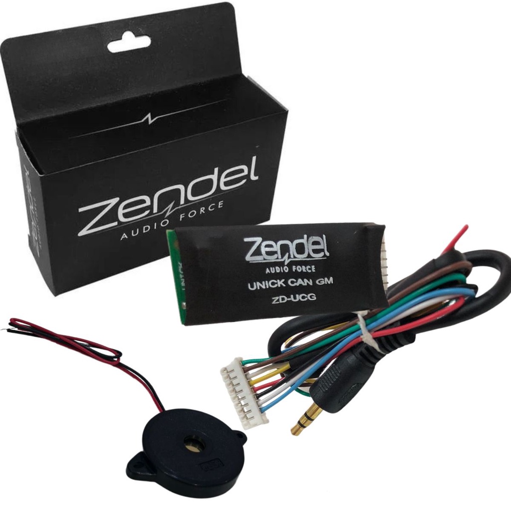 Interface Para Controle e Comando Do Som Pelo Volante Unick Can ZD-UC-GM Multimidia Botões
