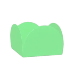 Forminhas para Doces 4 Pétalas Verde Folha 50 unidades NC Toys - Rizzo Distribuidora