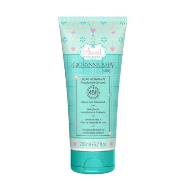 Loção Hidratante Corporal Giovanna Baby Candy 200ml