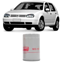 Filtro Óleo Volkswagen Golf 2.0 98 A 2001 Wega