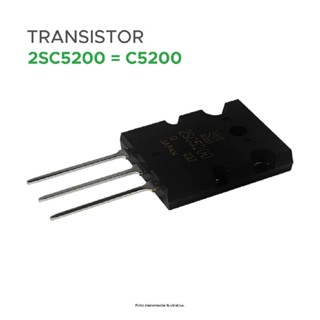 Transistor Potência 2sc 5200 * 2sc5200 Original Chipsce