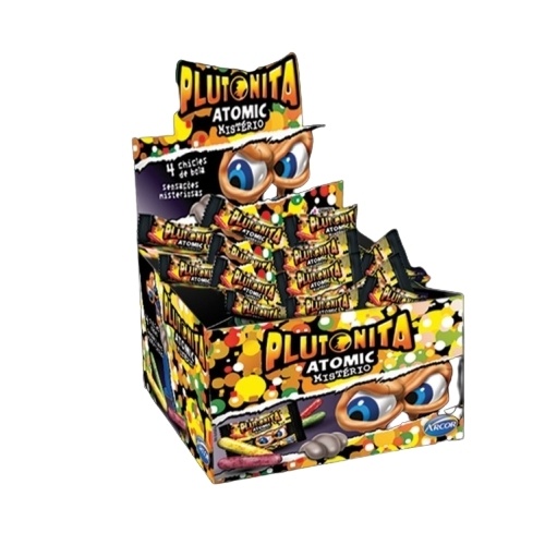 Chiclete Plutonita Atomic Misterio Ácido 396g Arcor - Food & Beverages