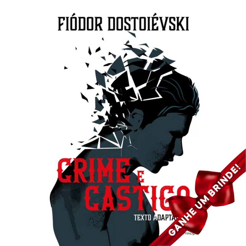 Livro Crime e castigo Fiódor Dostoiévski Principis Literatura Inteligência Emocional Auto Ajuda