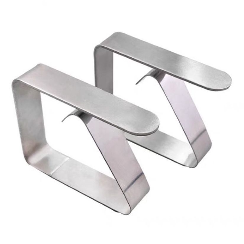clips para pano de mesa inox (4pcs)presilhas pano suporte em Oferta na Shopee