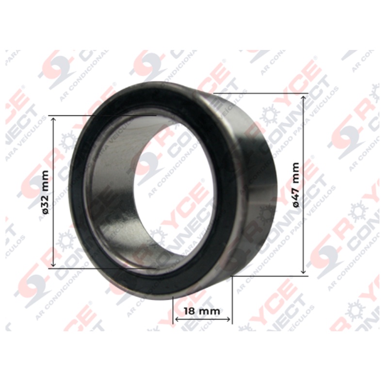 Rolamento Do Compressor Uno Palio Onix Cobalt Spin