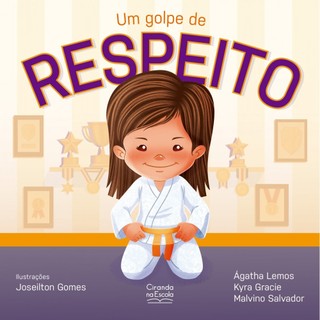 Livro Literatura infantil Um golpe de respeito em Oferta na Shopee