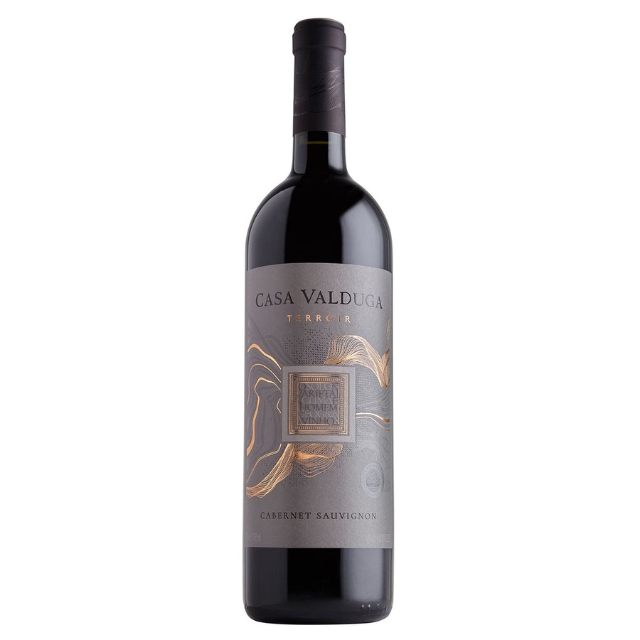 VINHO CASA VALDUGA TERROIR CABERNET SAUVIGNON TINTO 750ML em Oferta na Shopee
