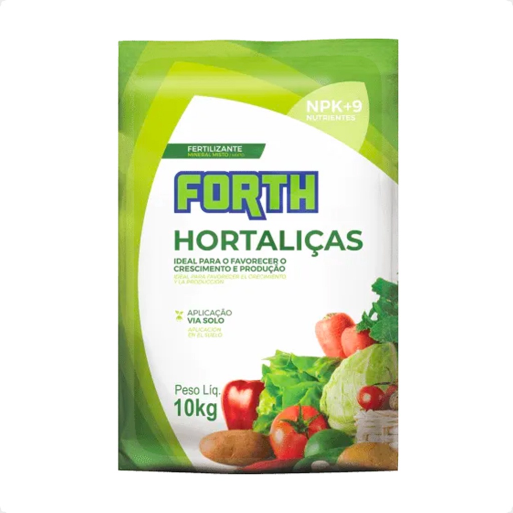 Adubo Fertilizante Forth Hortaliças - 10Kg
