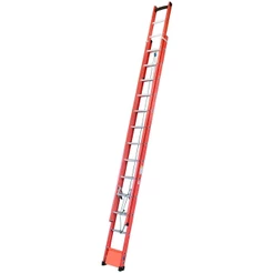 Escada Extensiva com 23 Degraus Tipo D Fibra Vazada 4,20m x 7,20m WBERTOLO