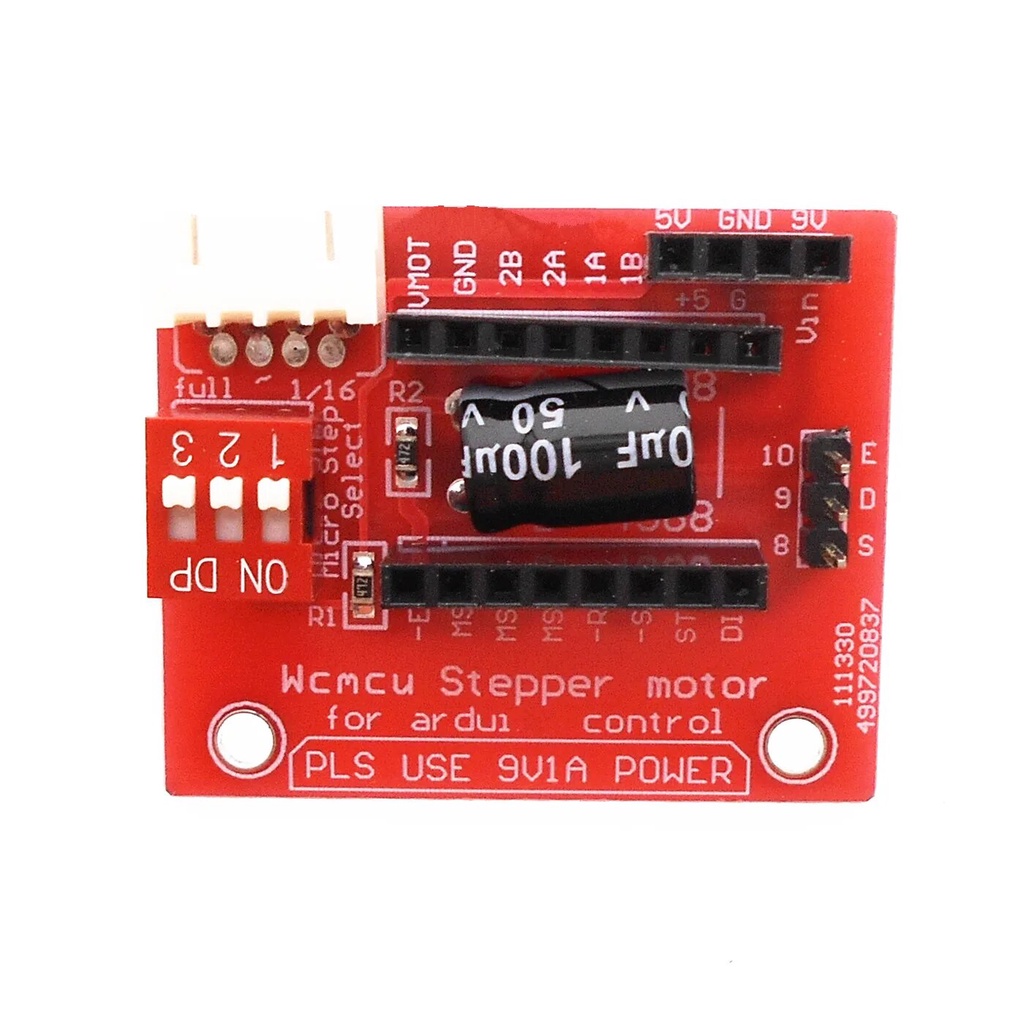 Módulo Placa Teste Driver Motor Passo A4988 DRV8825 NFe