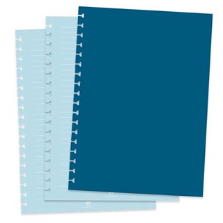 Refil Caderno Smart Universitário Azul 48 Folhas DAC