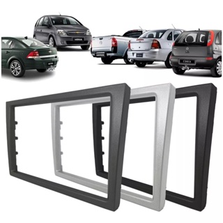 Moldura 2 DIN Corsa Hatch Sedan 2002 2003 2004 2006 2007 2008 2009 2010 2011 2012 em Oferta na Shopee