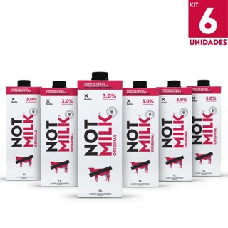 Kit 6x Bebida Vegetal NotCo NotMilk Original 1L