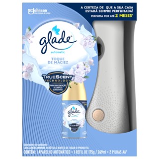 Odorizador de Ambiente Glade Automatic Spray Aparelho + Refil Toque de Maciez 269ml