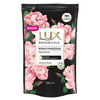 Sabonete Líquido Lux Botanicals Rosas Francesas Refil 200ml