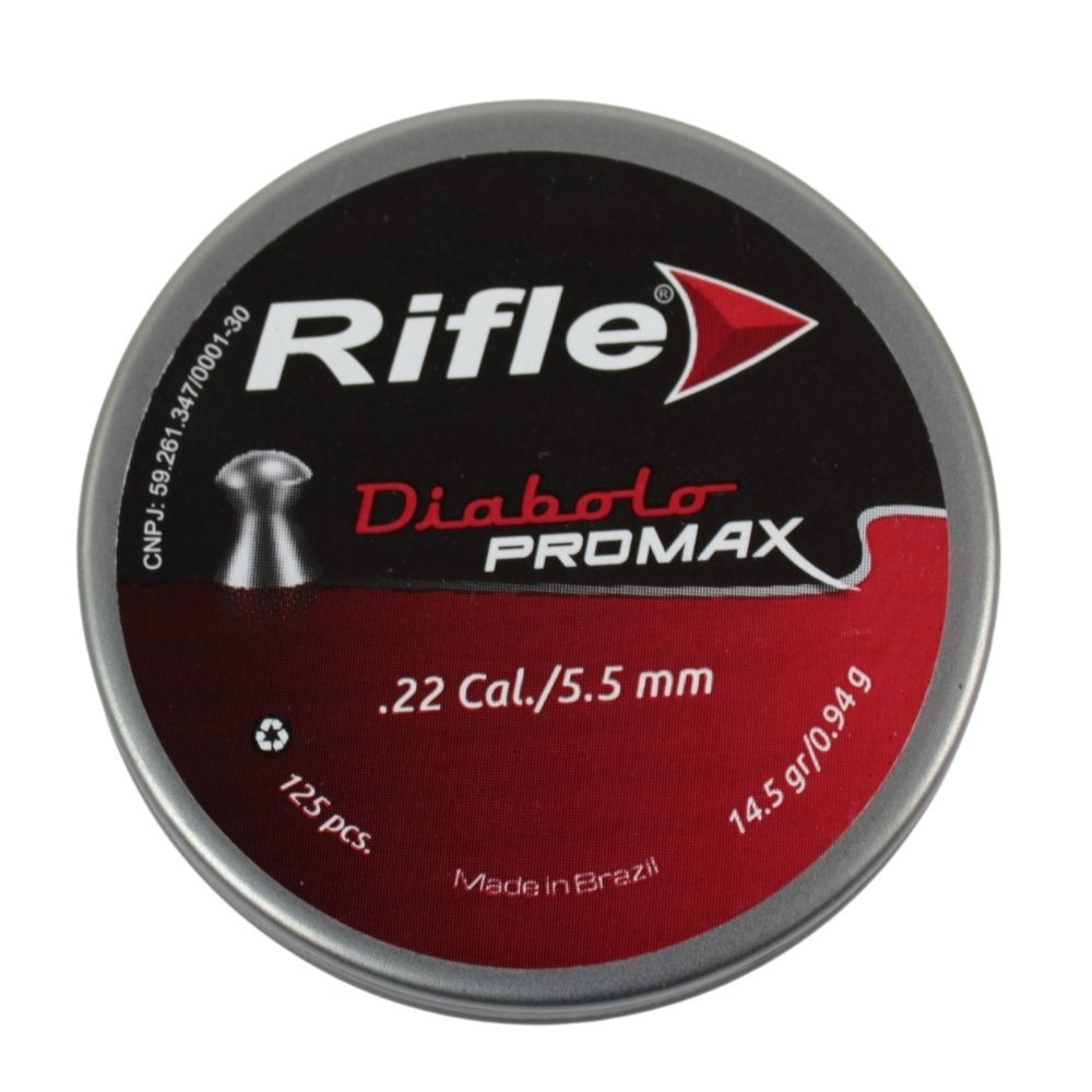 Chumbinho Promax 14.50gr 5.5mm 125un. - Rifle - Sports & Outdoors