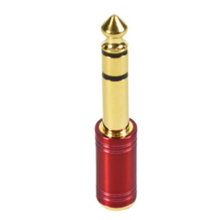 PLUG ADAPTADOR P2 STEREO PARA P10 STEREO SANTO ANGELO VERMELHO OURO