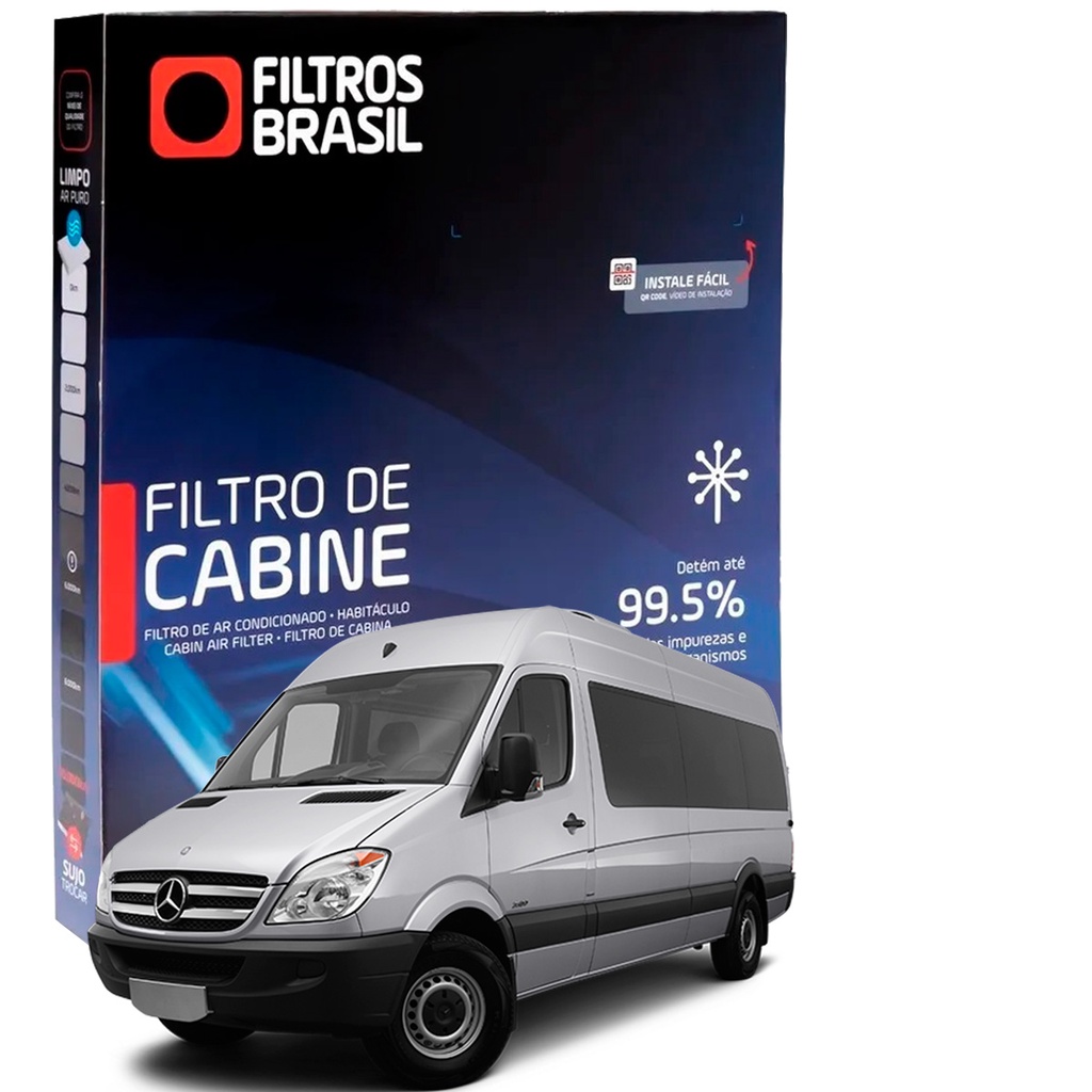 Filtro Cabine Mercedes-Benz Sprinter OM 651 CDI 2012 a 2022