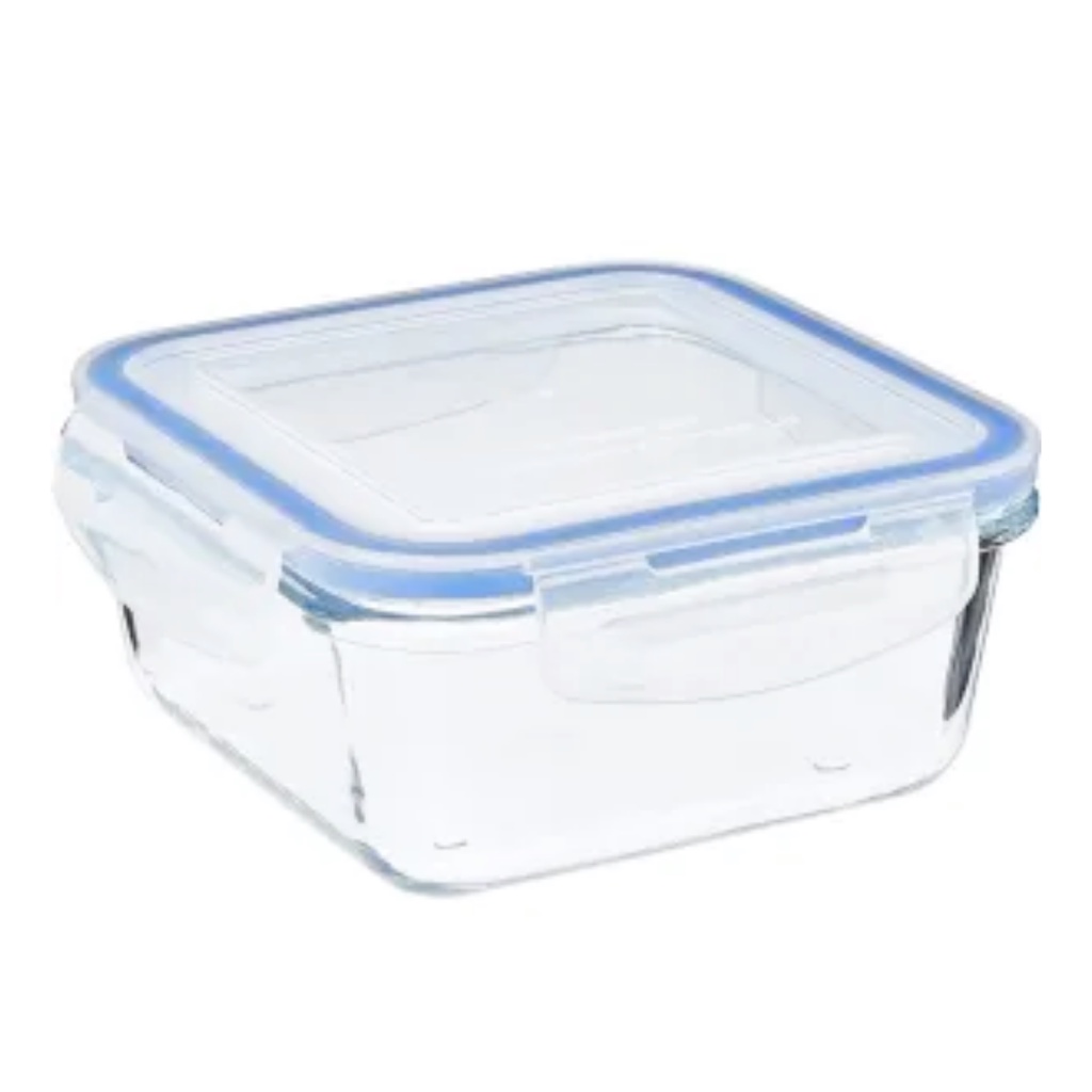 Pote Hermético de Vidro Borossilicato Marmita 740ml Vasilha Alimentos - Home & Living