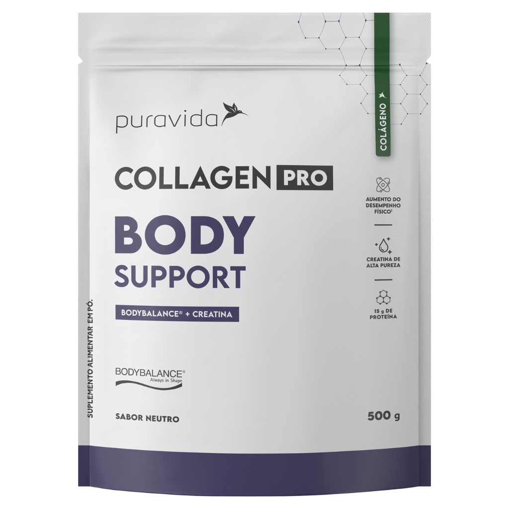 Collagen Pro Body Support 500g Pura Vida - Health