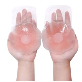 Tampa De Mamilo De Silicone Levanta O Sutiã Adesivo De Peito Mulher Pastilha Reutilizável Sem Alças