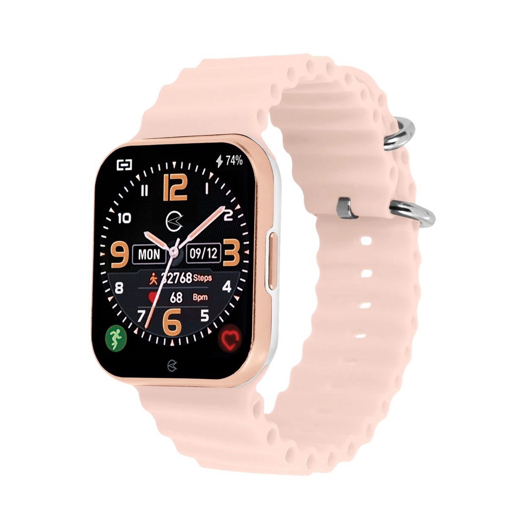 Smartwatch Champion CH50033 unissex com pulseira extra, original e à prova d'água. Ideal para o dia a dia. - Mobile & Gadgets