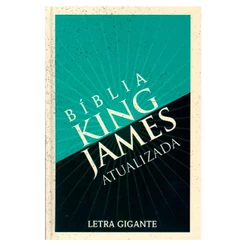 Bíblia Sagrada King James Atualizada | Letra Gigante | Capa Dura | Retro
