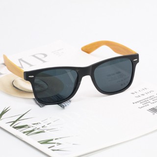 Óculos De Sol Masculino/Feminino Vintage Retro Bambu Madeira