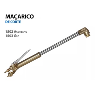 Maçarico De Corte Caneta C-531 Oxi Acetileno Glp Gn 3 Canos em Oferta na Shopee