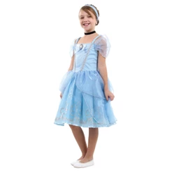 Princesa Disney Cinderela Infantil Com Tiara - Abrakadabra