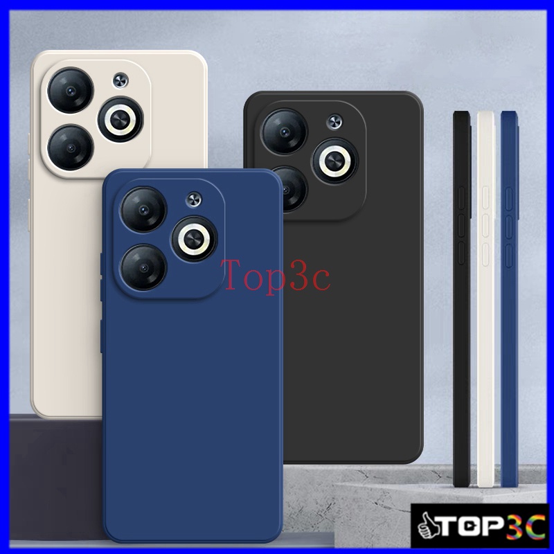 Capinha Tecno Spark Go 2024/Tecno Spark 10 Pro/Tecno Spark 20/POP 8/infinix Smart Hot 40i/Hot 40 Caixa Telefônica De silicone Líquido anti-Queda YT em Oferta na Shopee