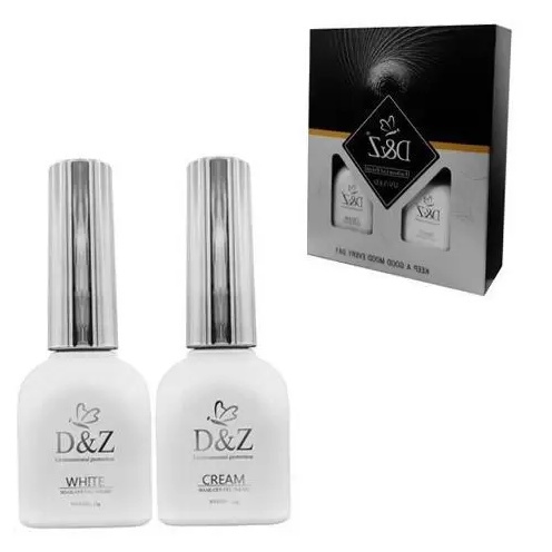 Esmalte Em Gel-Francesinha KIT D&Z  Seca Na Cabine Uv/led