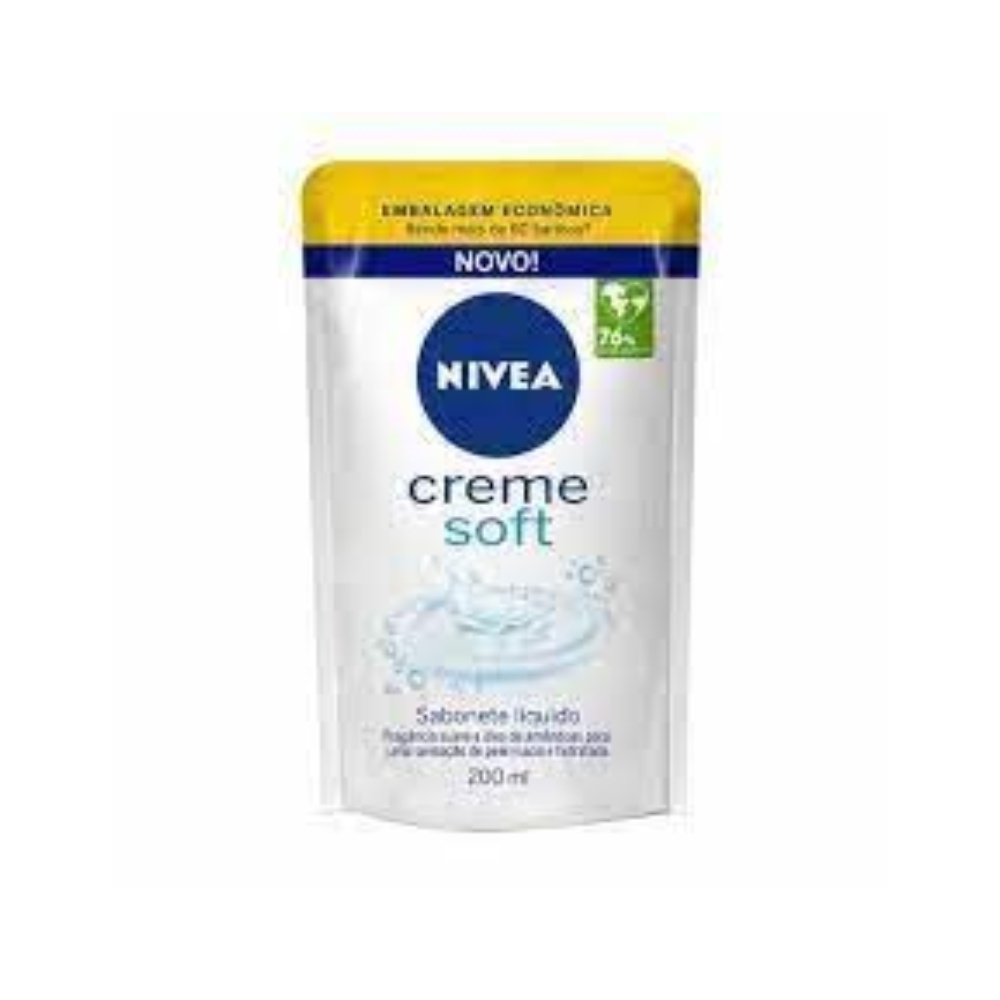 Sb Nivea Liq. Creme Soft 200Ml -