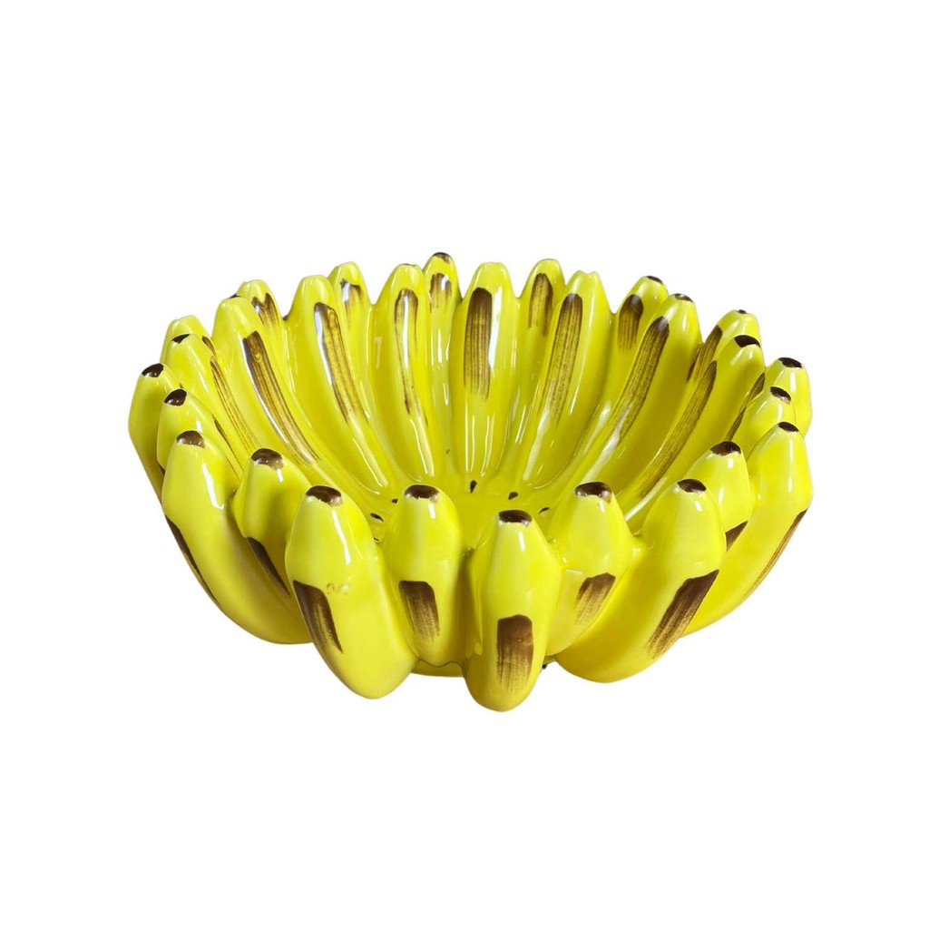 Fruteira Banana Centro De Mesa Grande Maison Blanche 30CM em Oferta na Shopee