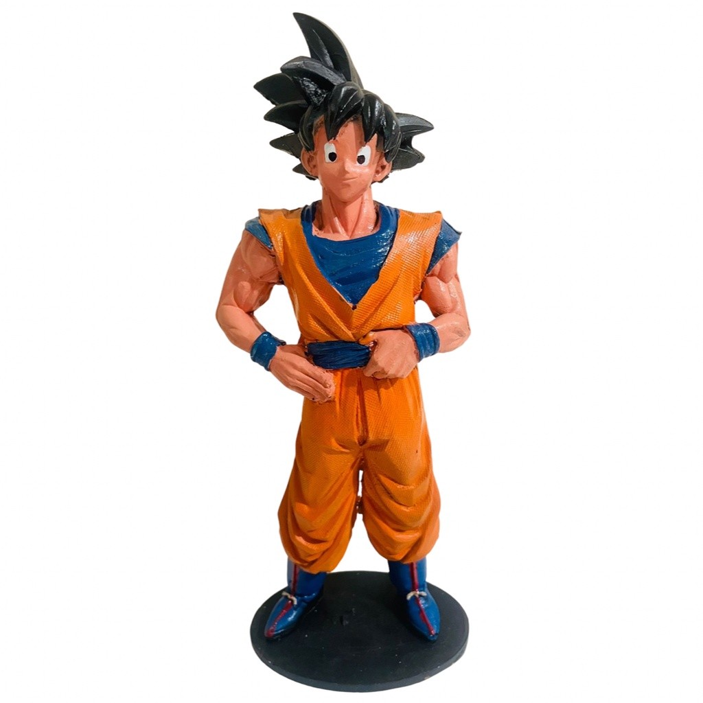 Boneco Colecionável Estátua Action Figure Goku Dragon Ball Guerreiros Z Resina