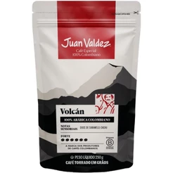 CAFE JUAN VALDEZ VOLCAN EM GRAOS 250G
