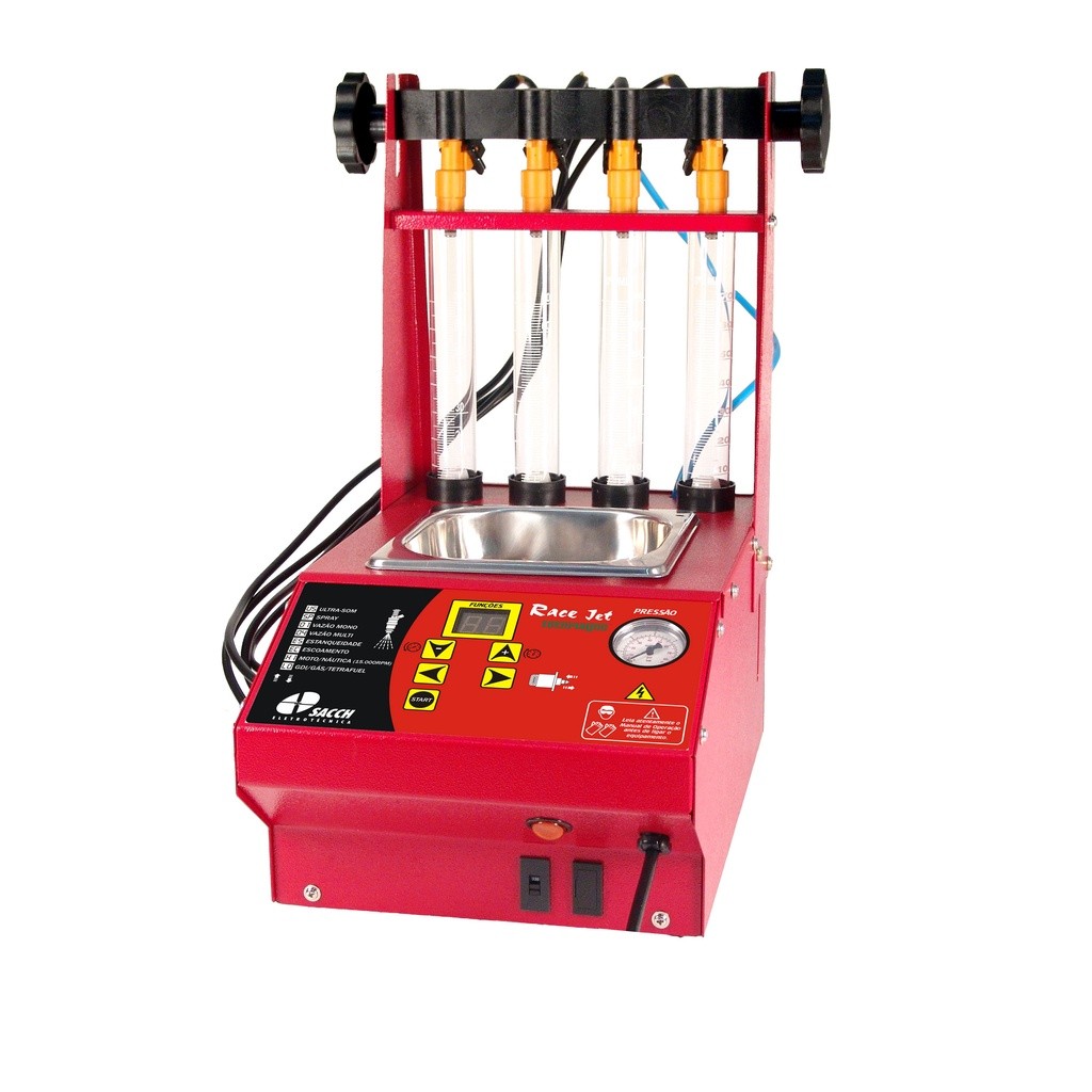 (RUC) Máquina Limpeza De Bicos Injetores Race Jet Interlagos Sacch em Oferta na Shopee