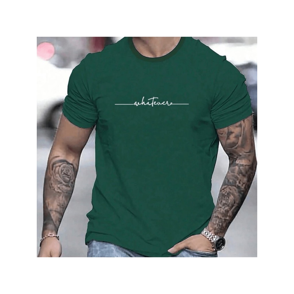 Camiseta Masculina 100% Algodão Estampa WEREVER Streetwear Lançamento Premium