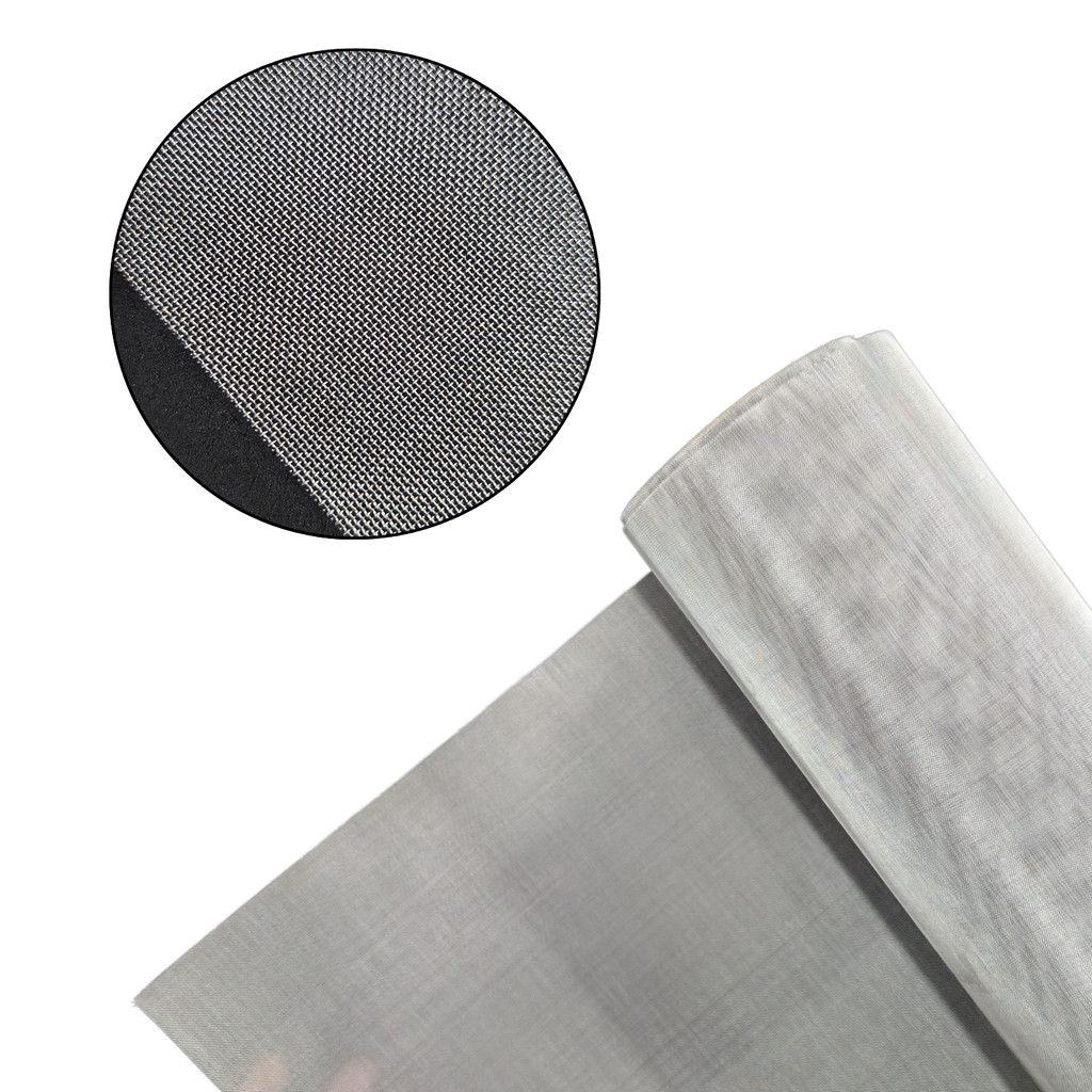 Tela Aço Inox 304 Malha 50 Fio 34 (0,33mm) 330 micras - 150cm x 100cm