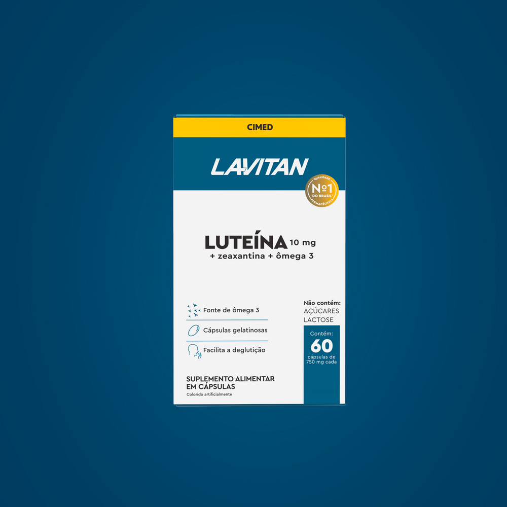 Luteína Lavitan 60 Cápsulas