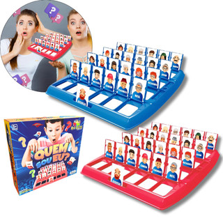 Jogo quem sou eu educativo jogos de tabuleiro desafio adivinha diversão em familía