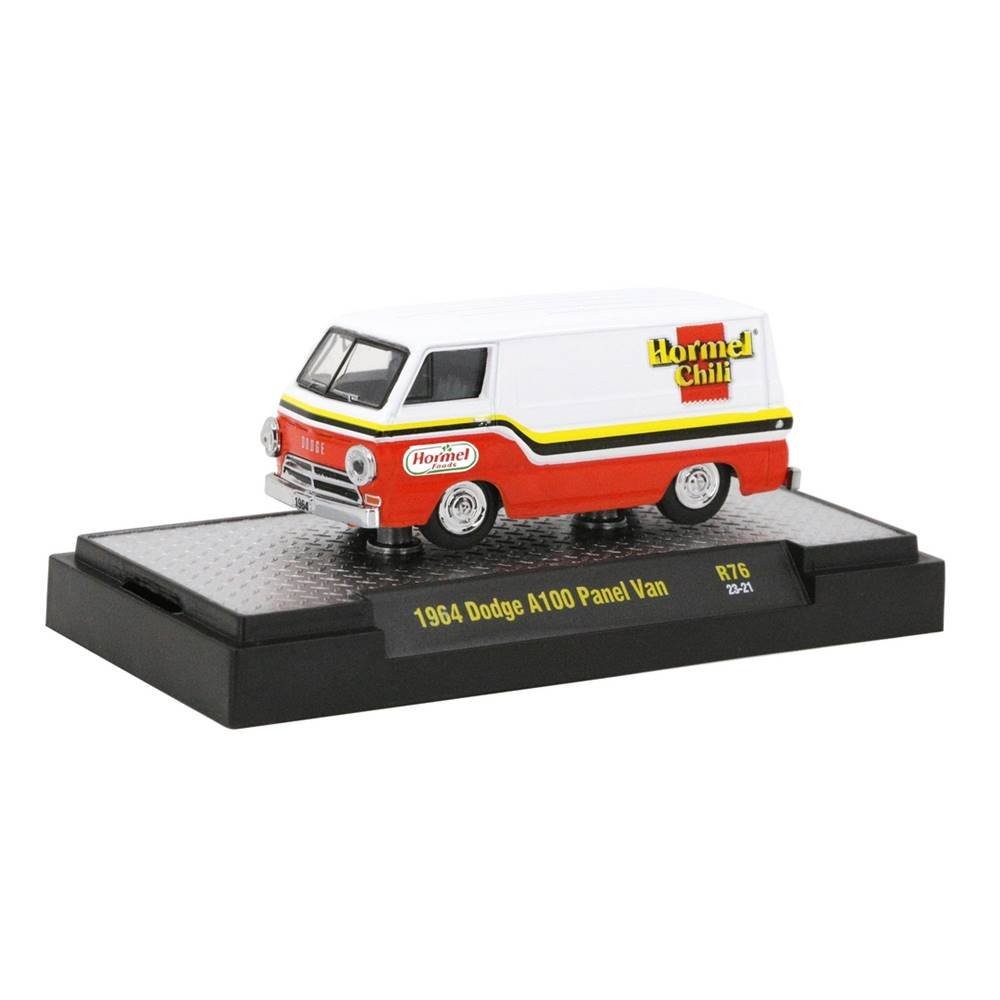 Miniatura Carro Dodge A100 Panel Van (1964) - Hormel Foods - Auto-Thentics - 1:64 - M2 Machines